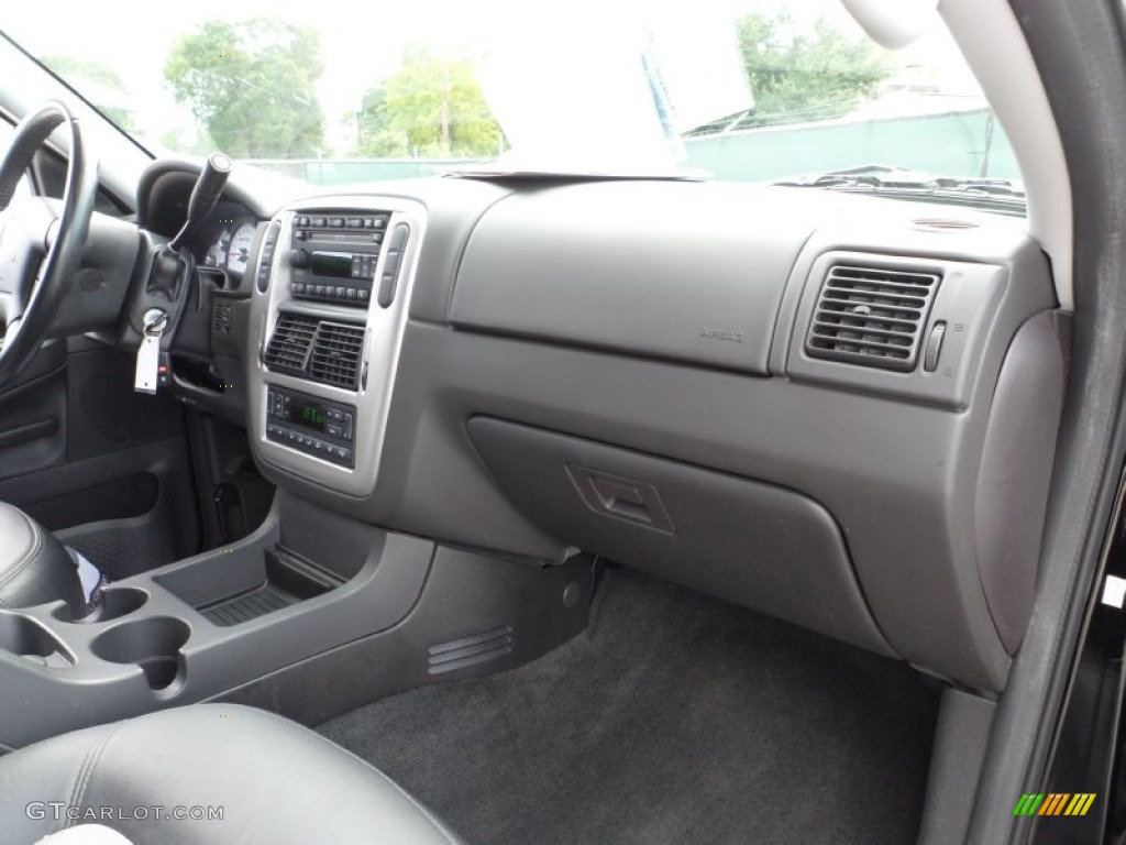 2004 Mercury Mountaineer V8 Premier AWD Midnight Grey Dashboard Photo #51510520
