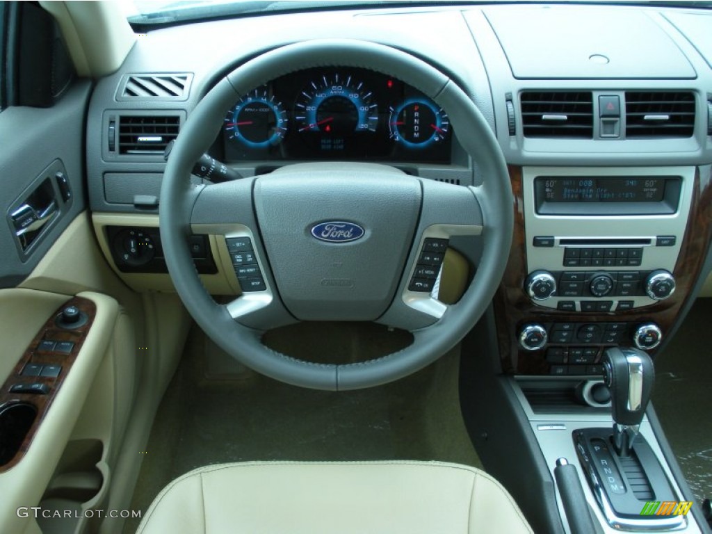 2012 Ford Fusion SEL V6 Camel Dashboard Photo #51510598