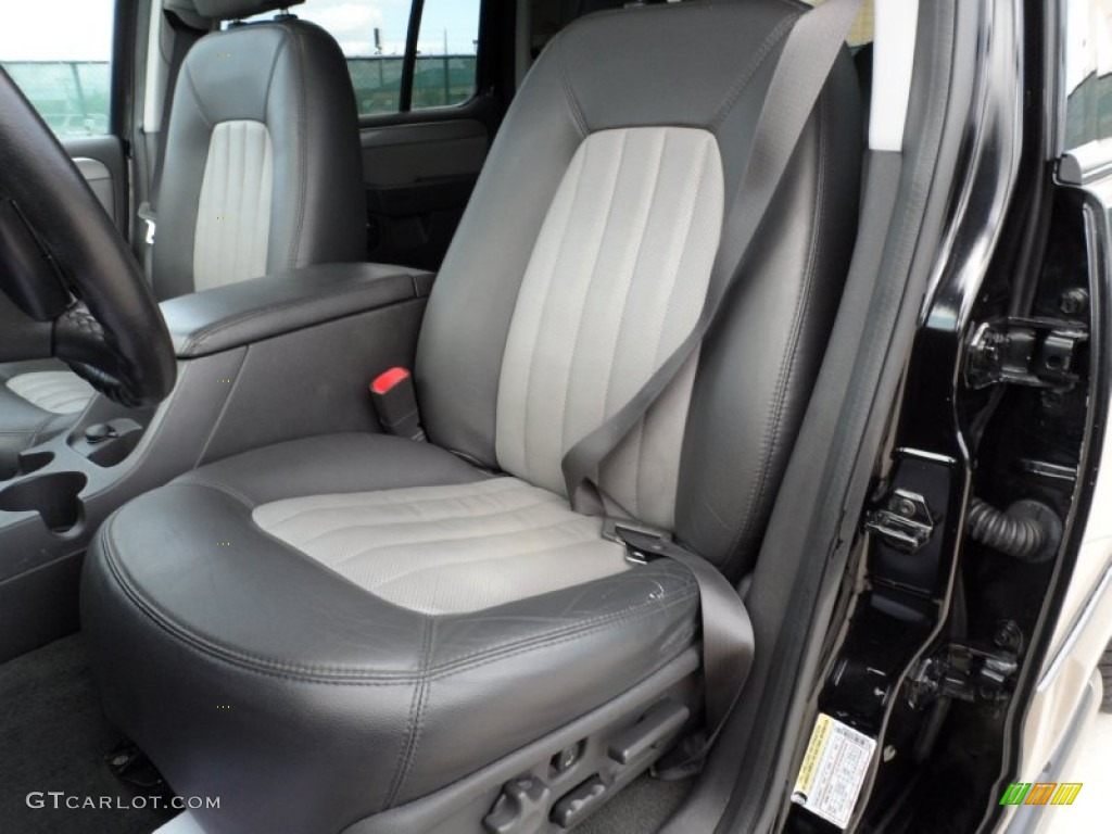 Midnight Grey Interior 2004 Mercury Mountaineer V8 Premier AWD Photo #51510715