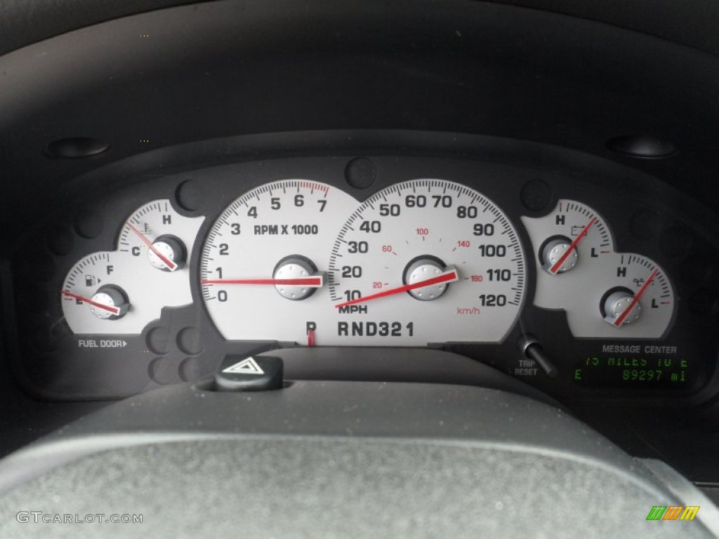 2004 Mercury Mountaineer V8 Premier AWD Gauges Photo #51510852