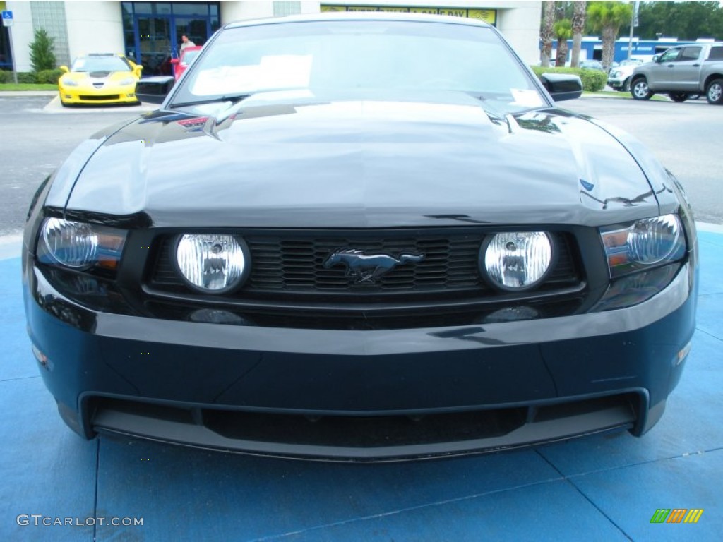 Black 2010 Ford Mustang GT Premium Coupe Exterior Photo #51511354