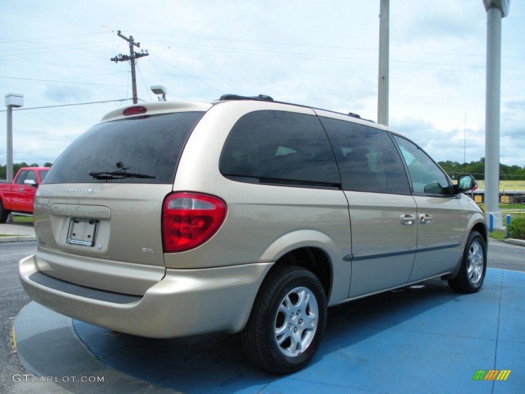 2001 Grand Caravan EX - Champagne Pearl / Sandstone photo #5