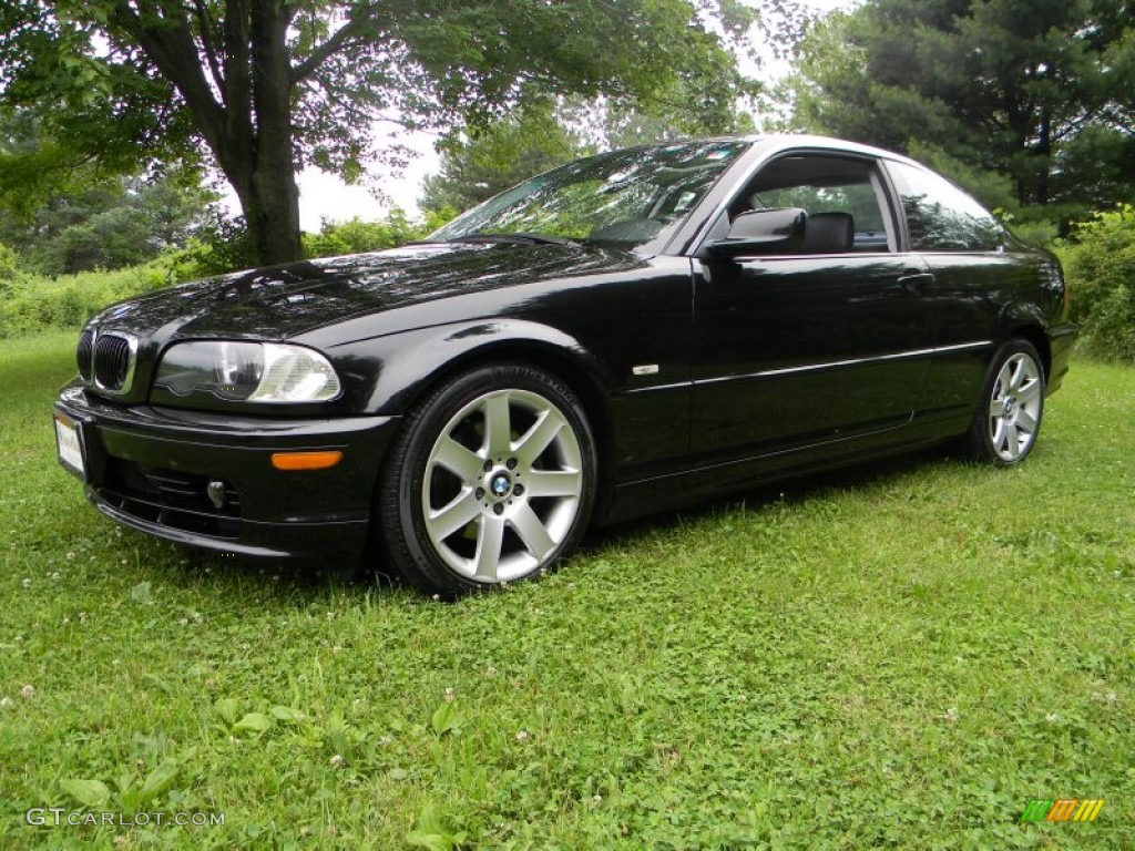 Jet Black 2003 BMW 3 Series 325i Coupe Exterior Photo #51514072