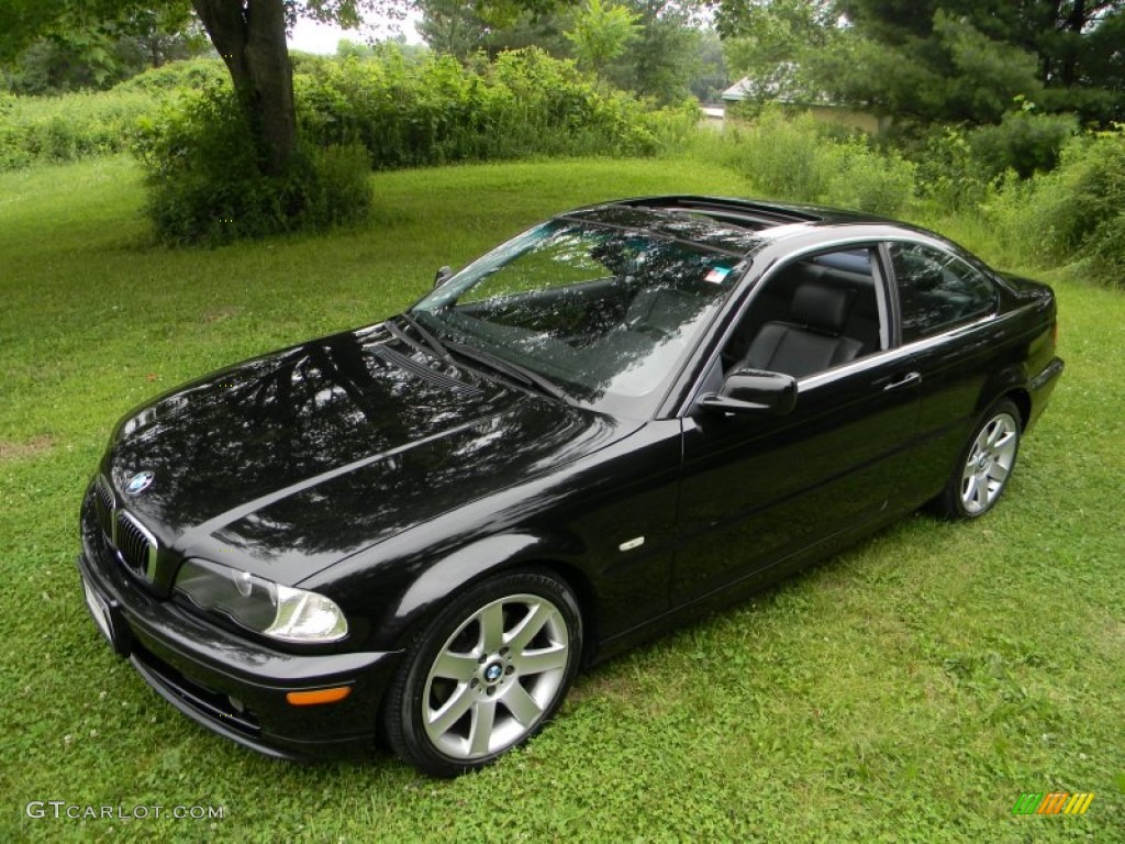 Jet Black 2003 BMW 3 Series 325i Coupe Exterior Photo #51514090