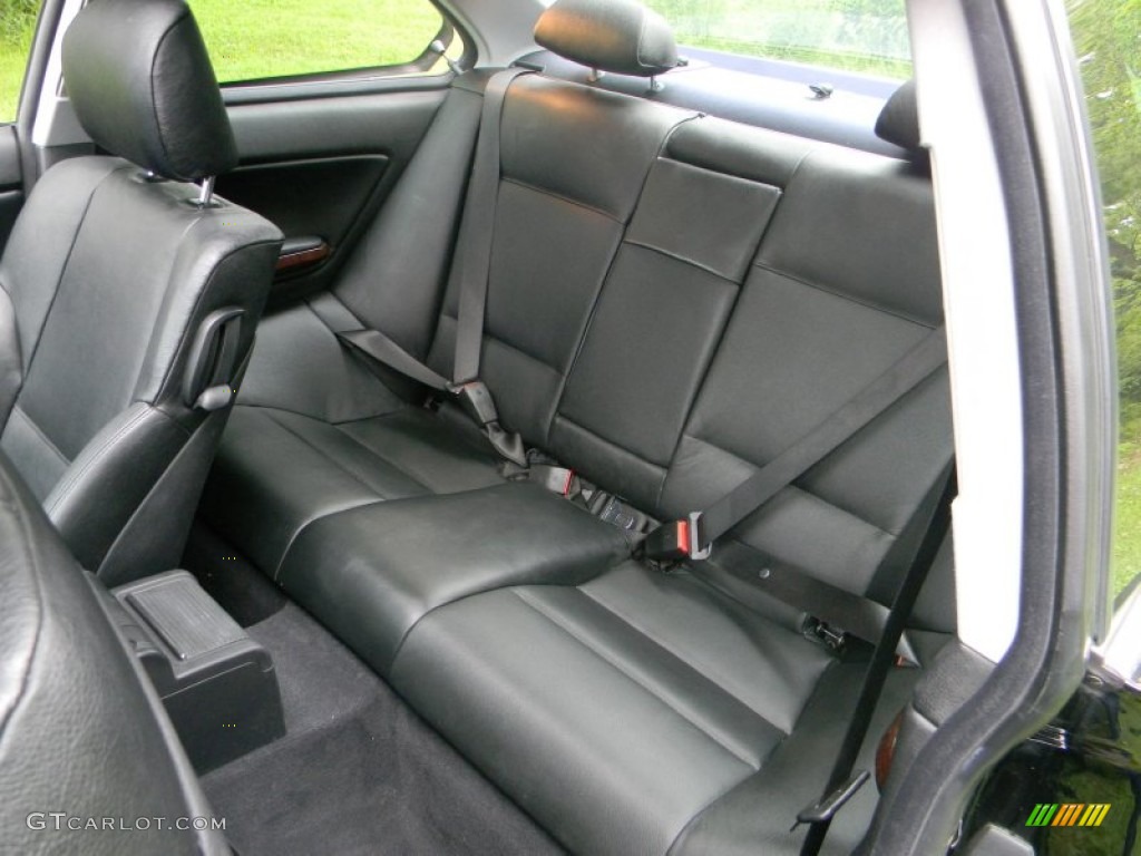 Black Interior 2003 BMW 3 Series 325i Coupe Photo #51514369
