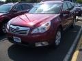 2011 Ruby Red Pearl Subaru Outback 2.5i Premium Wagon  photo #1