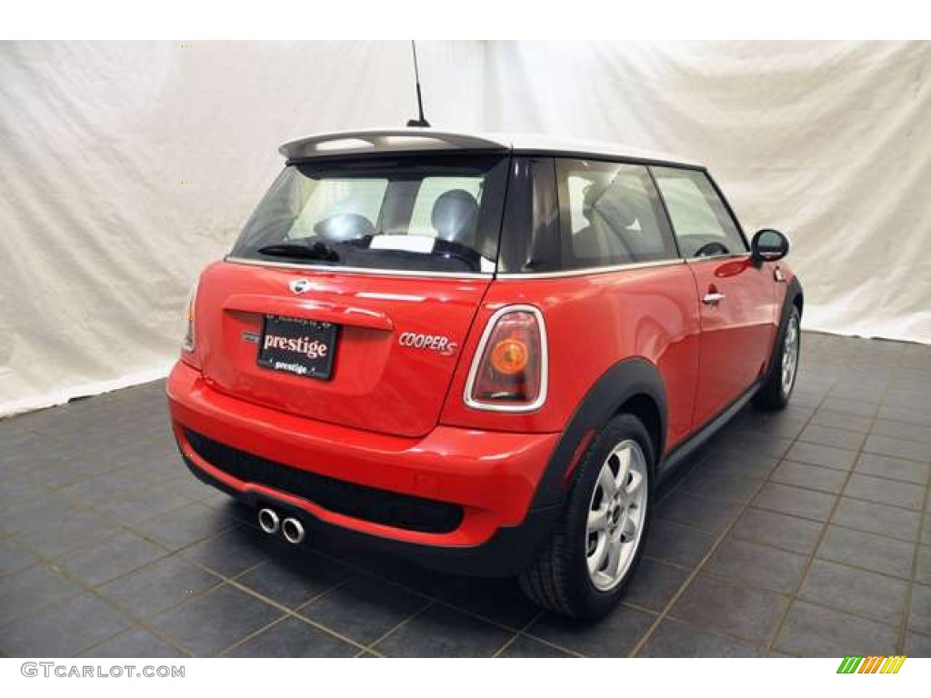 2007 Cooper S Hardtop - Chili Red / Carbon Black/Black photo #2