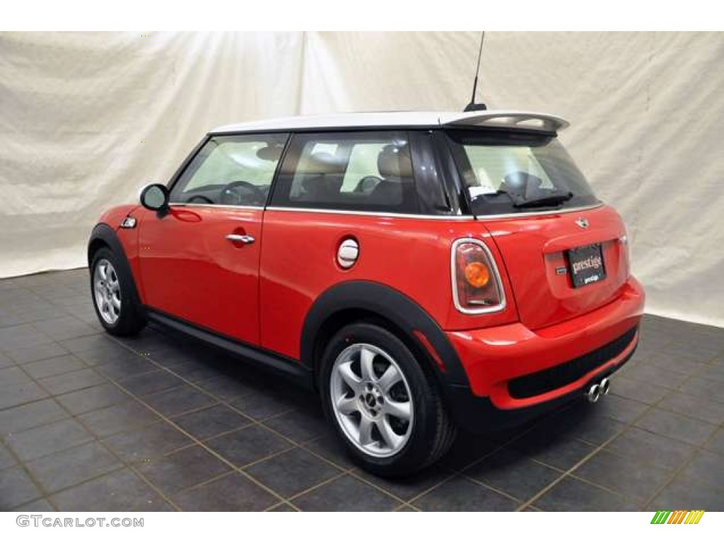 2007 Cooper S Hardtop - Chili Red / Carbon Black/Black photo #9