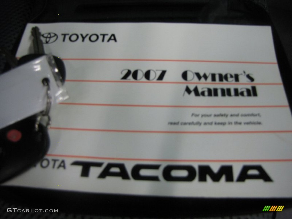 2007 Tacoma V6 TRD Double Cab 4x4 - Silver Streak Mica / Graphite Gray photo #22