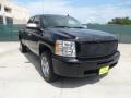 2009 Black Chevrolet Silverado 1500 LT Extended Cab  photo #1