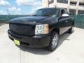 2009 Black Chevrolet Silverado 1500 LT Extended Cab  photo #7