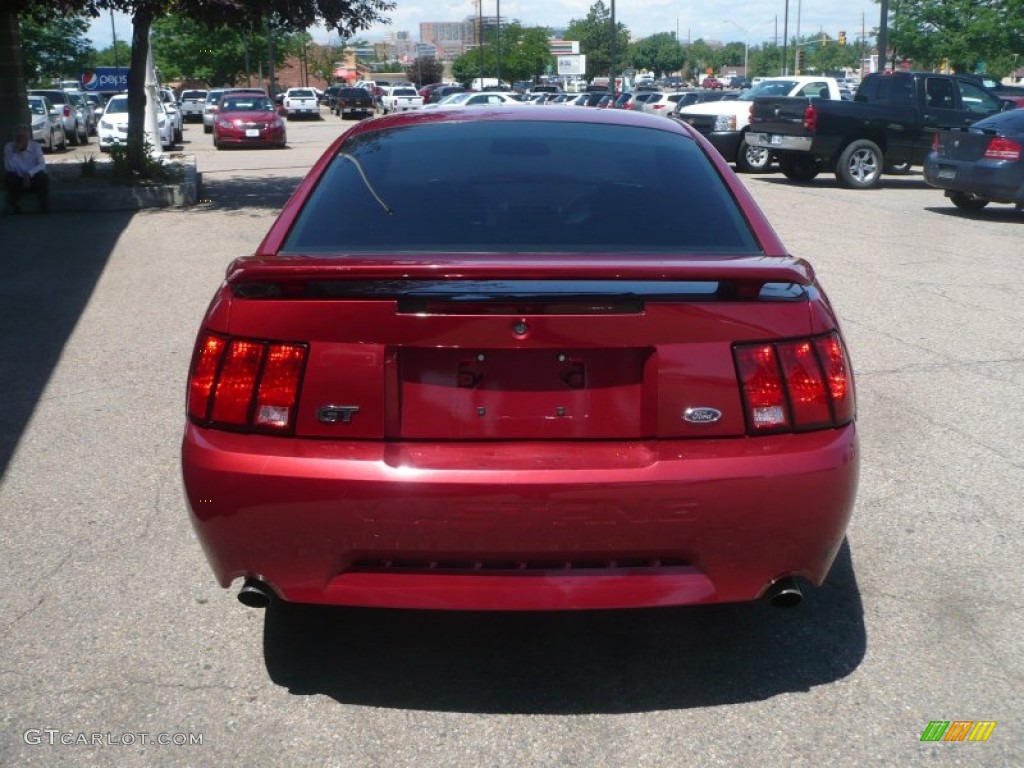2003 Mustang GT Coupe - Redfire Metallic / Medium Parchment photo #5