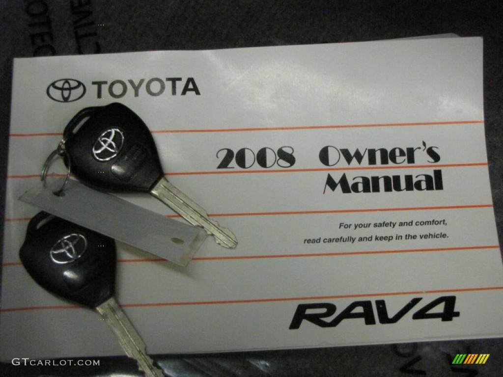 2008 RAV4 Limited V6 4WD - Black / Ash photo #23