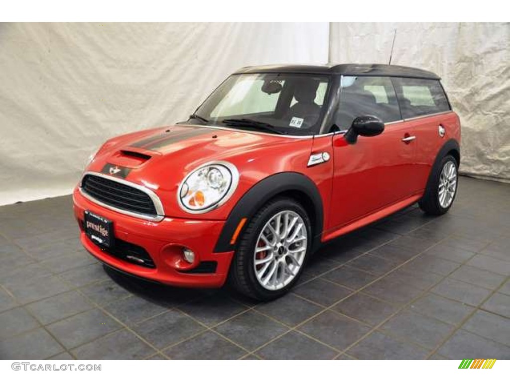 2010 Cooper John Cooper Works Clubman - Chili Red / Grey/Carbon Black photo #1