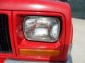 2000 Flame Red Jeep Cherokee Sport  photo #10