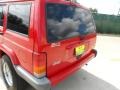 2000 Flame Red Jeep Cherokee Sport  photo #23