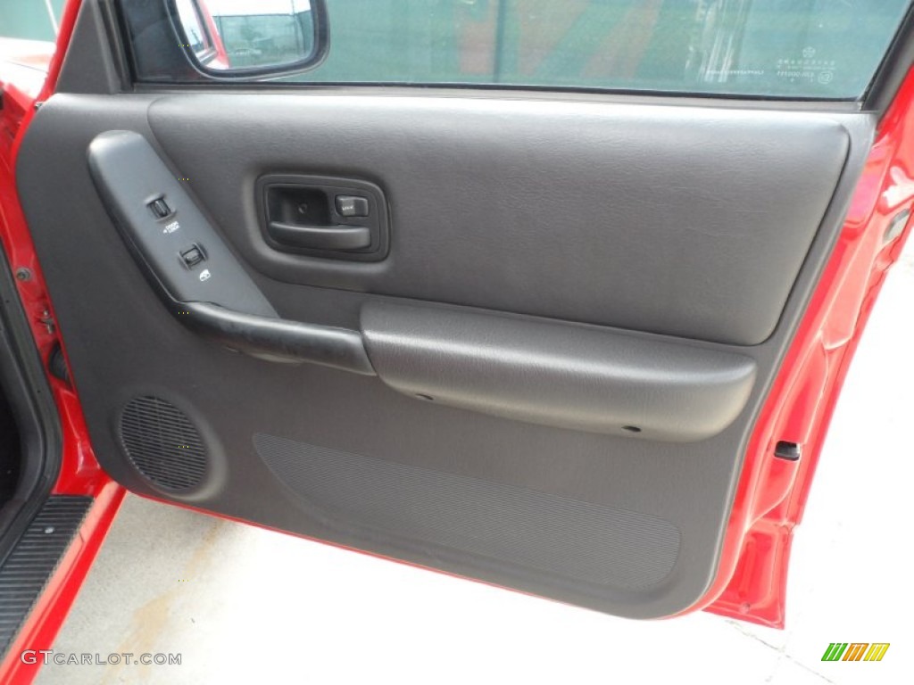 2000 Jeep Cherokee Sport Agate Black Door Panel Photo #51518365