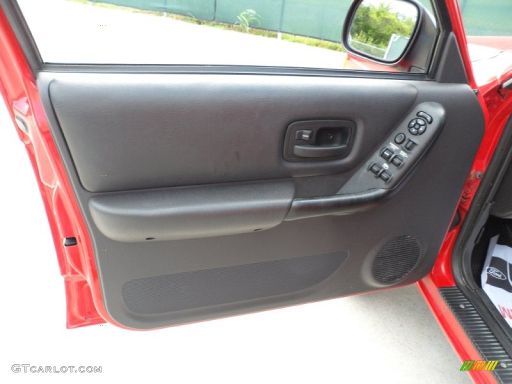 2000 Jeep Cherokee Sport Agate Black Door Panel Photo #51518476