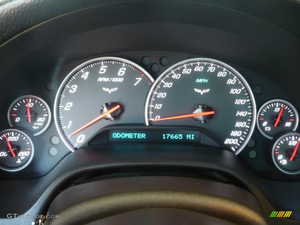 2005 Chevrolet Corvette Coupe Gauges Photo #51518590