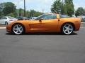 Atomic Orange Metallic 2007 Chevrolet Corvette Coupe Exterior
