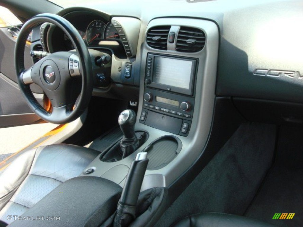 2007 Chevrolet Corvette Coupe Ebony Dashboard Photo #51518893