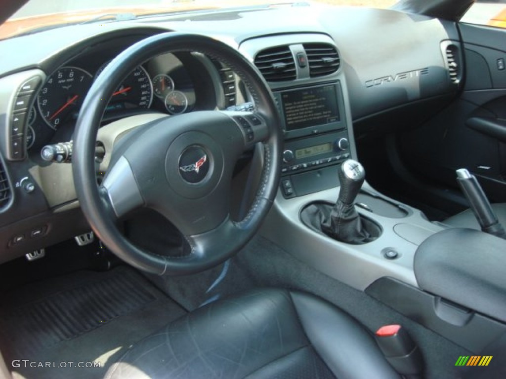 2007 Chevrolet Corvette Coupe Ebony Dashboard Photo #51518935