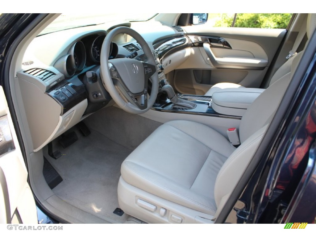 Taupe Interior 2009 Acura MDX Technology Photo #51519142
