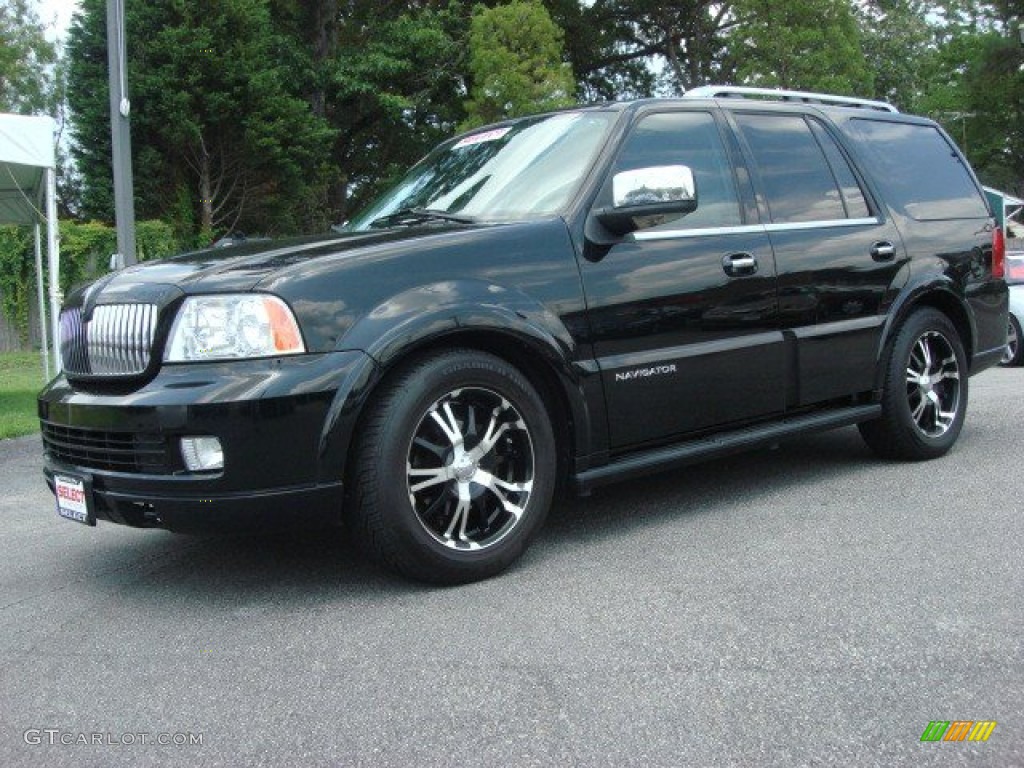 2006 Navigator Luxury - Black / Dove Grey photo #2