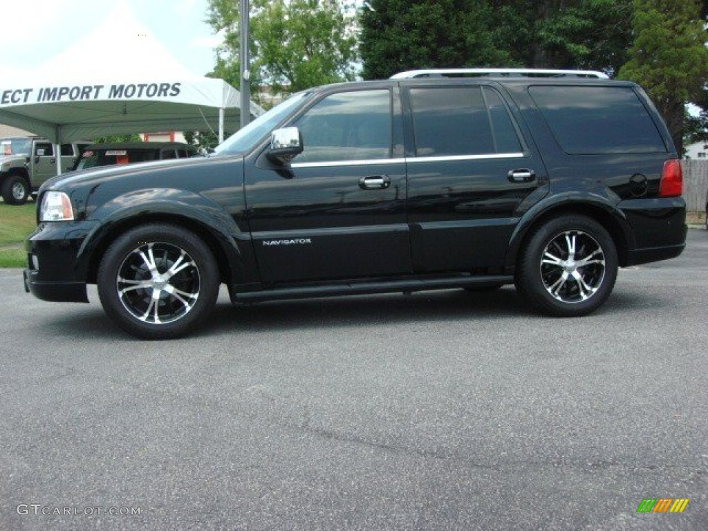 Black 2006 Lincoln Navigator Luxury Exterior Photo #51519703