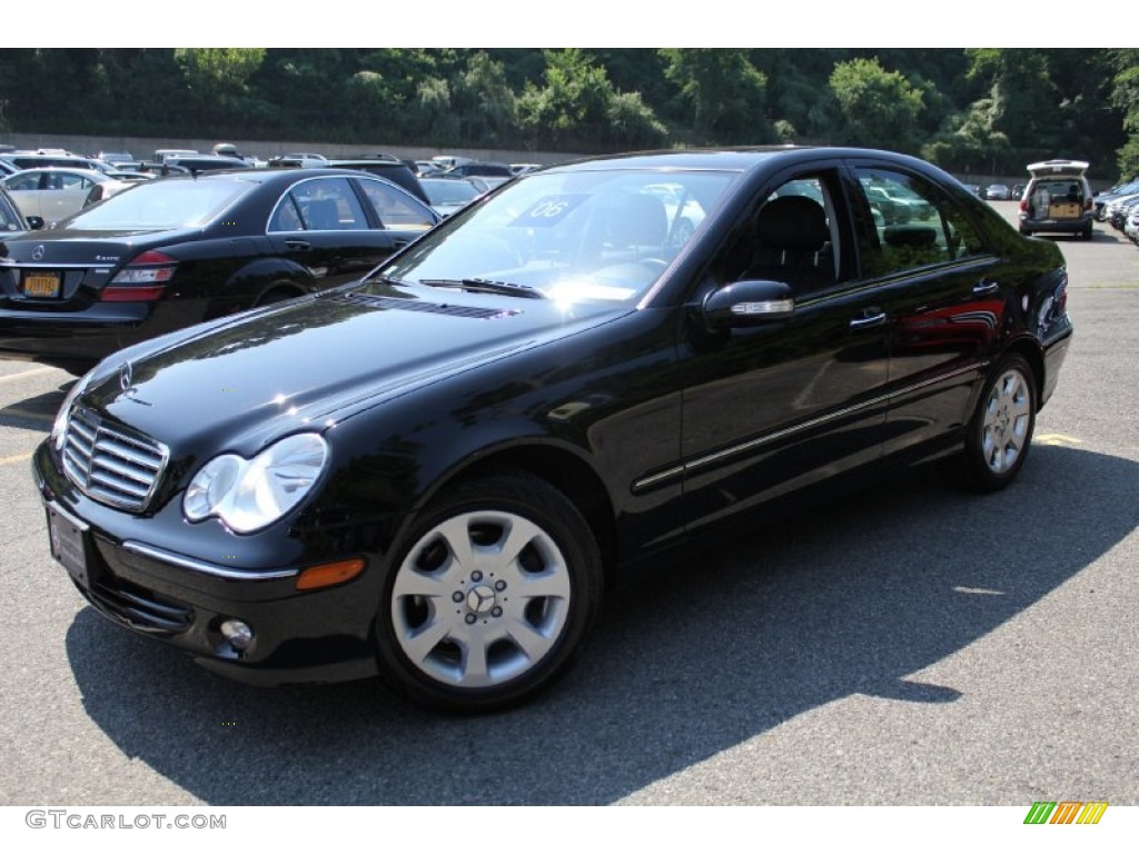 2006 C 350 Luxury - Black / Black photo #1