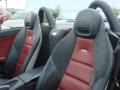 Black/Red 2006 Mercedes-Benz SLK 55 AMG Roadster Interior Color