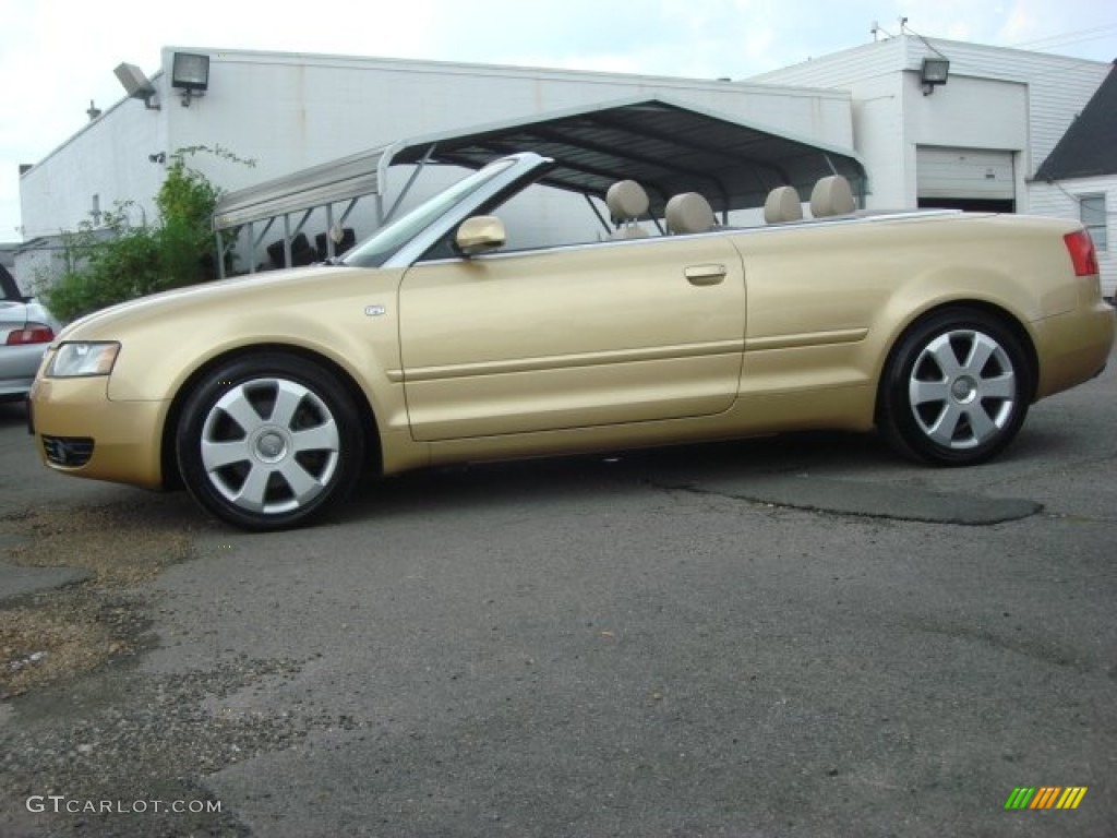 Alpaka Beige Pearl Effect 2004 Audi A4 3.0 quattro Cabriolet Exterior Photo #51521278