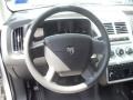 2009 Dodge Journey Dark Slate Gray Interior Steering Wheel Photo