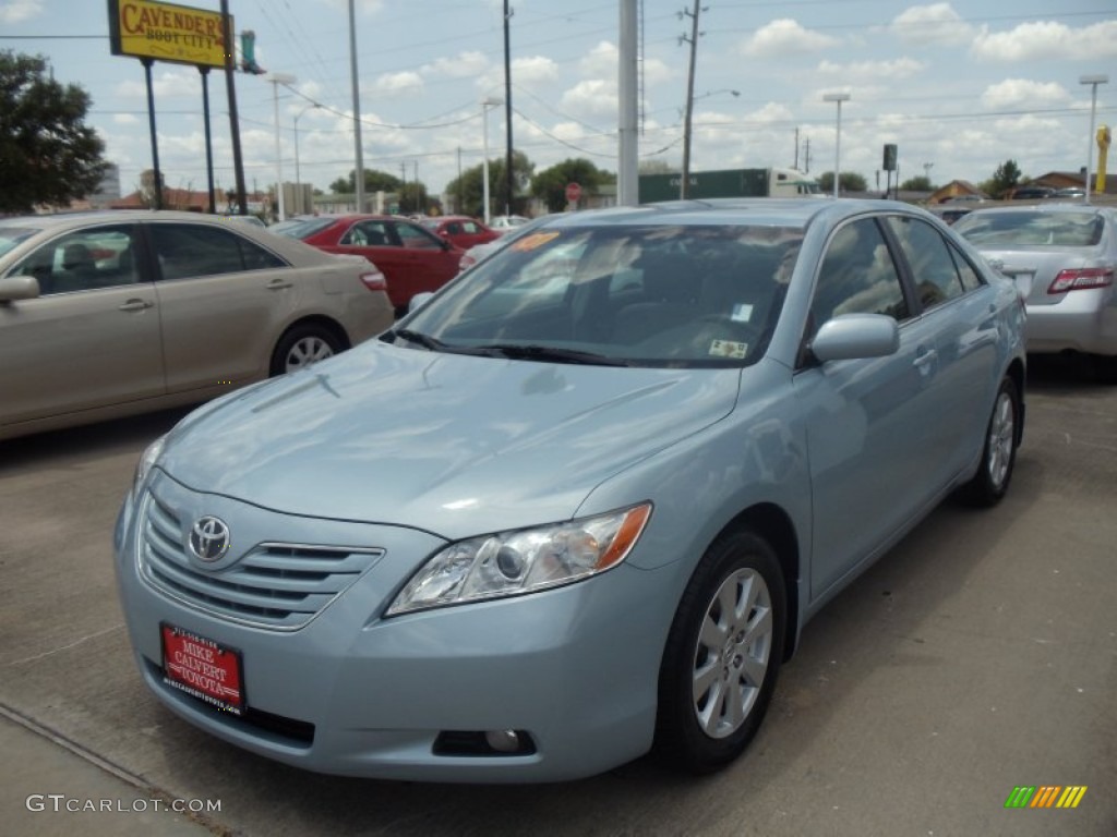 2007 Camry XLE - Sky Blue Pearl / Ash photo #1