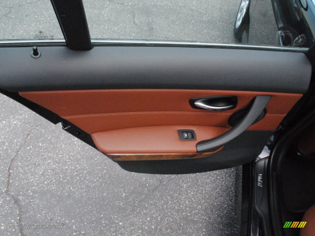 2008 3 Series 335xi Sedan - Jet Black / Terra Dakota Leather photo #14
