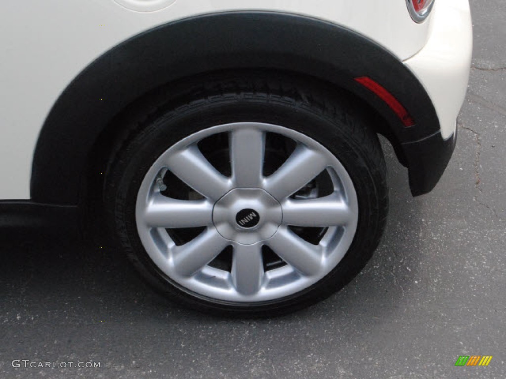 2007 Cooper S Hardtop - Pepper White / Carbon Black/Black photo #12