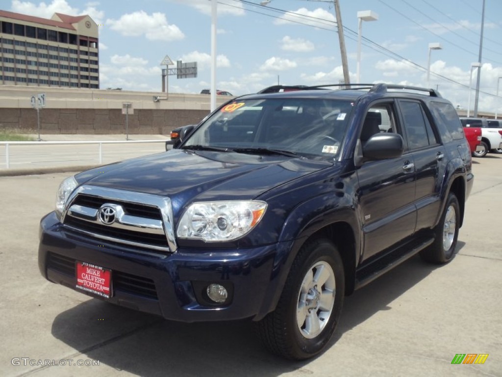 2007 4Runner SR5 - Nautical Blue Metallic / Stone photo #1