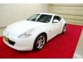 2009 Pearl White Nissan 370Z Touring Coupe  photo #3