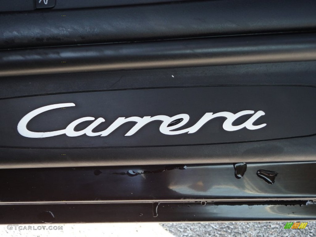 2002 911 Carrera Cabriolet - Basalt Black Metallic / Black photo #9