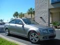 2008 Palladium Silver Metallic Mercedes-Benz C 300 Luxury  photo #4