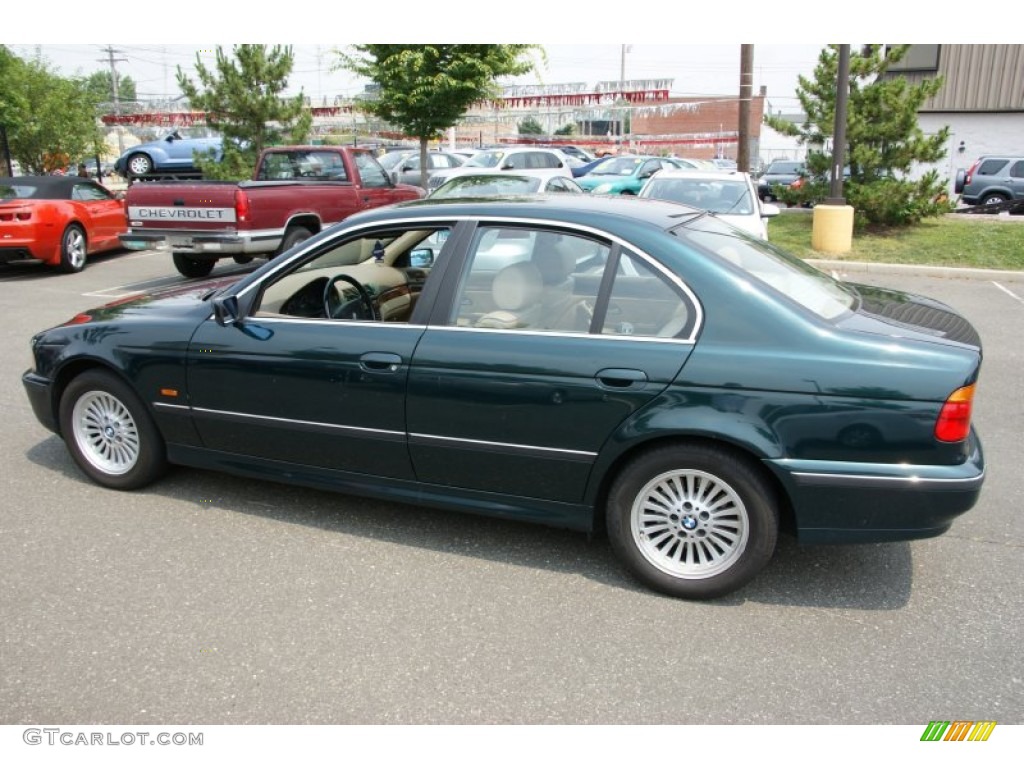 Green 1994 bmw 540i