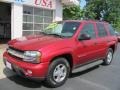 2003 Majestic Red Metallic Chevrolet TrailBlazer LT 4x4  photo #23