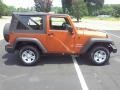 2010 Mango Tango Pearl Jeep Wrangler Sport 4x4  photo #17