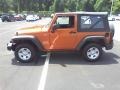 2010 Mango Tango Pearl Jeep Wrangler Sport 4x4  photo #18