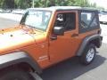 2010 Mango Tango Pearl Jeep Wrangler Sport 4x4  photo #20