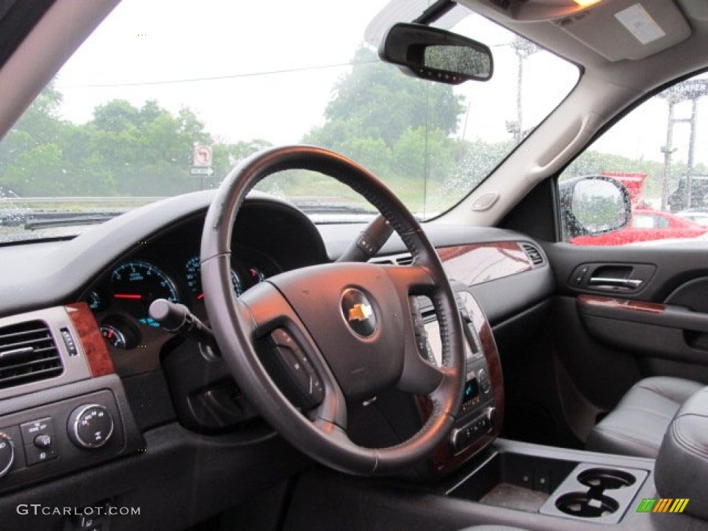 2011 Silverado 1500 LTZ Crew Cab 4x4 - Black / Ebony photo #14