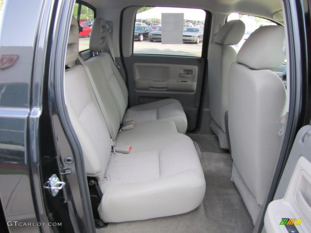 Khaki Interior 2007 Dodge Dakota SLT Quad Cab Photo #51526690