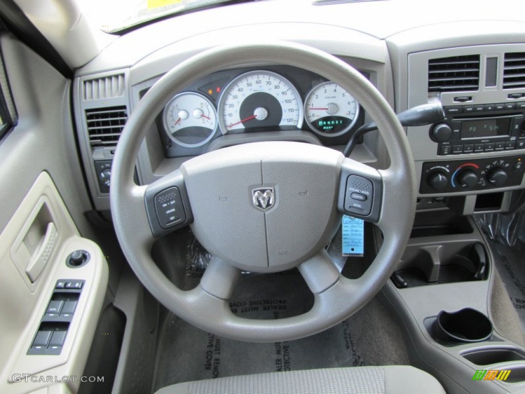 2007 Dodge Dakota SLT Quad Cab Steering Wheel Photos
