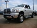 2008 Bright Silver Metallic Dodge Ram 2500 Big Horn Quad Cab 4x4  photo #7