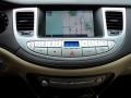 2009 Hyundai Genesis Beige Interior Navigation Photo